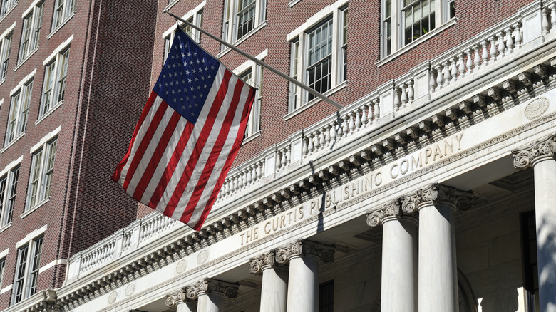 The Curtis Publishing Company building in Philadelphia