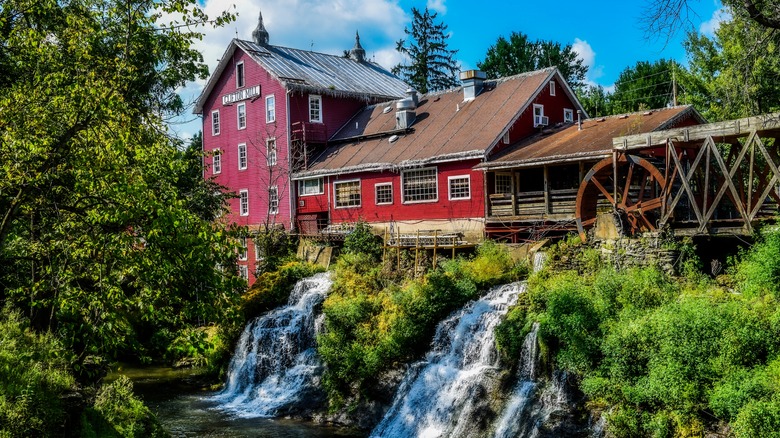 The historic Clifton Mill