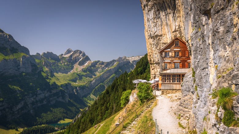 Traditional hut in the mountains