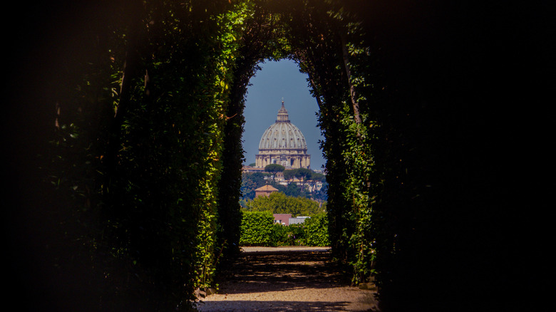 View from the Aventine Keyhole