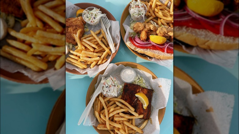 Fish and chips meals