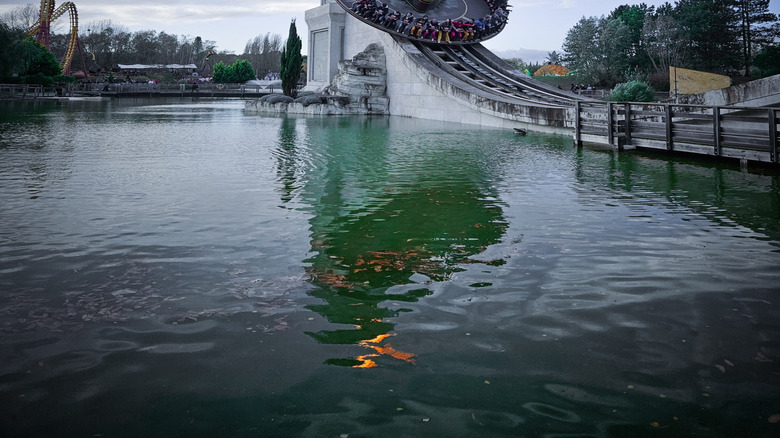 The Discobélix rollercoaster at Parc Astérix