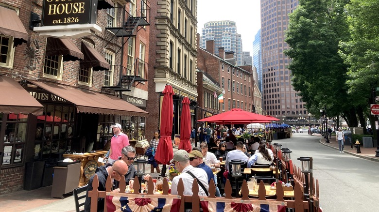 Boston Union Street patio