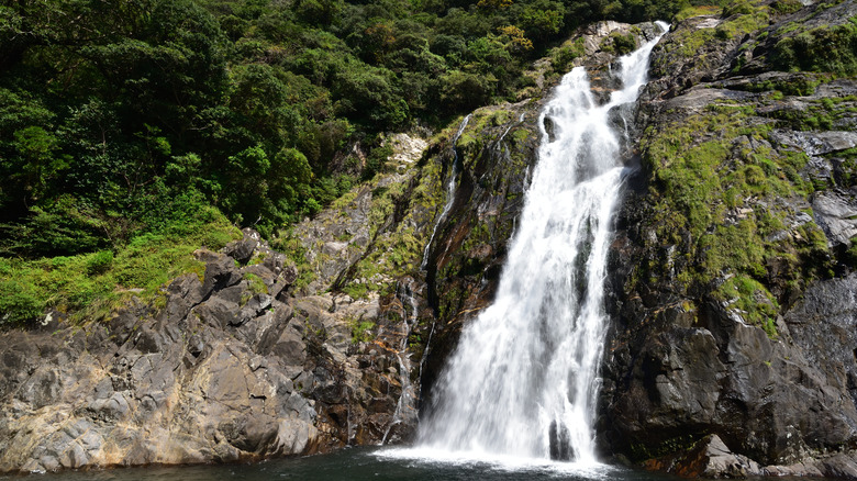 Ohko Waterfall on Yakushima Island