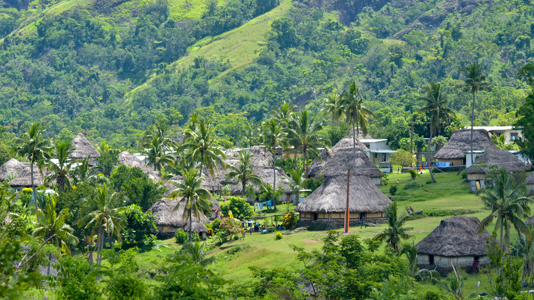 Navala village in Fiji