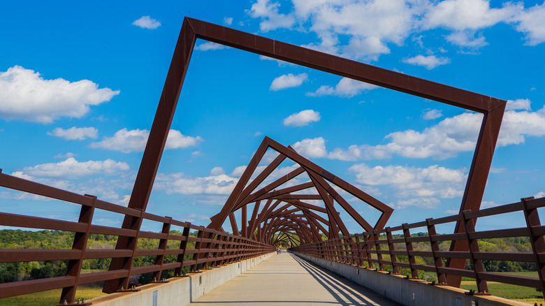 High Trestle Trail Bridge in Madrid, Iowa