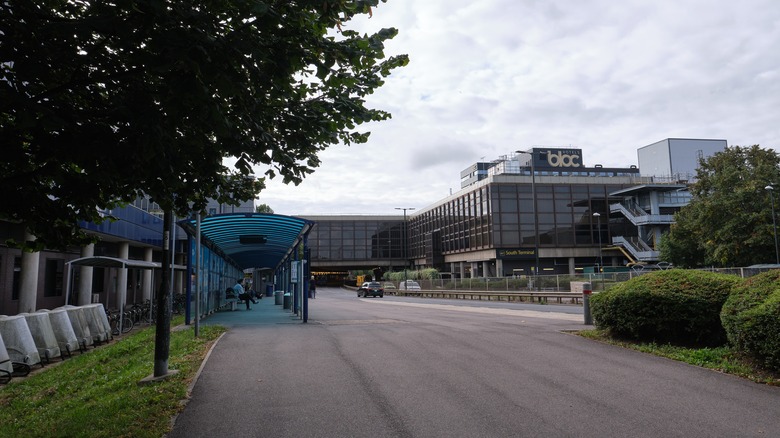 Gatwick South Terminal with Bloc Hotel building