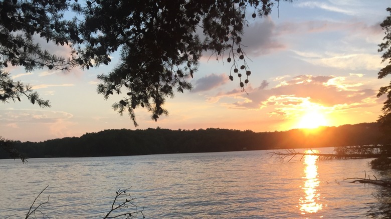 Sunrise over Lake Lanier near Gainesville