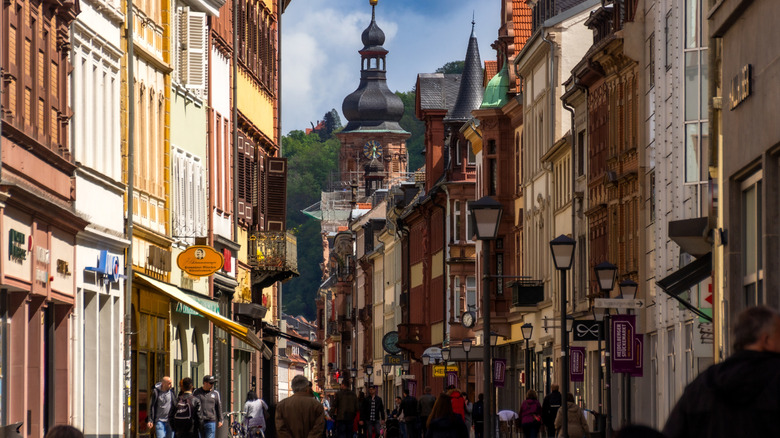 Historic old town of Heidelberg, Germany