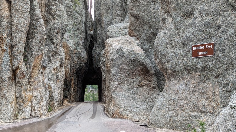 Needles Eye Tunnel in Custer State Park, S.D.