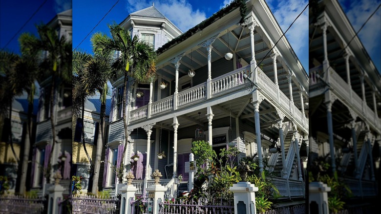 Exterior of the Artist House, Key West, Florida