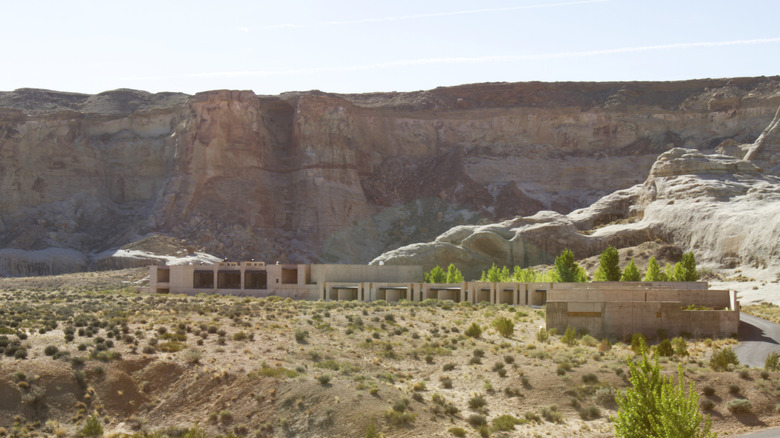 Amangiri resort in Utah