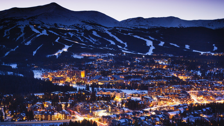 Breckenridge at dusk