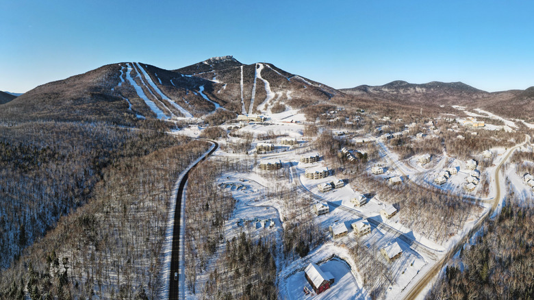 Jay Peak in the winter