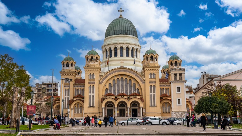 The Church of Saint Andrew in the center of Patras, Greece