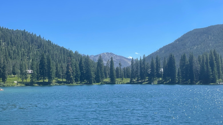 Mountain lake near Philipsburg, Montana