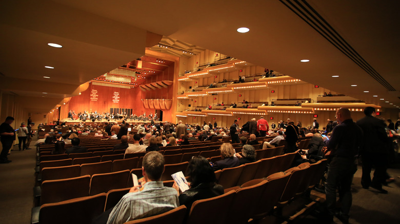 Inside the Lincoln Center