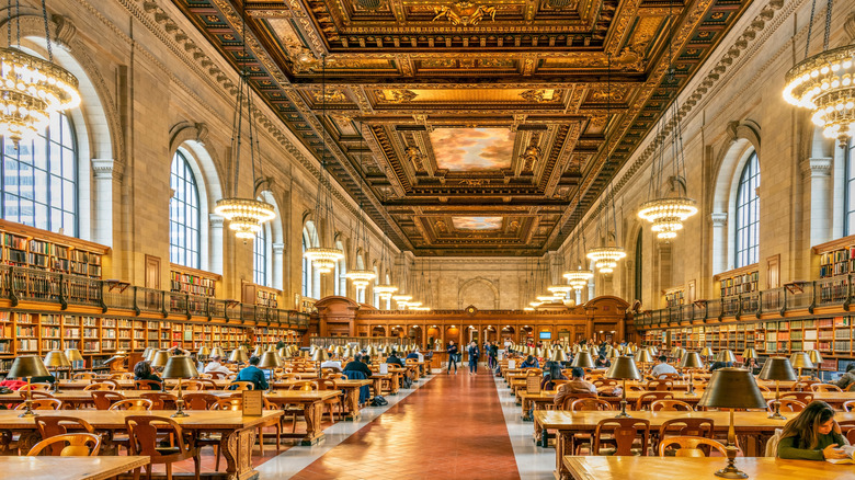 Inside New York Public Library