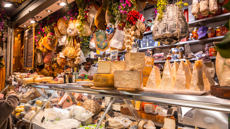 Florence central marker cheesemonger