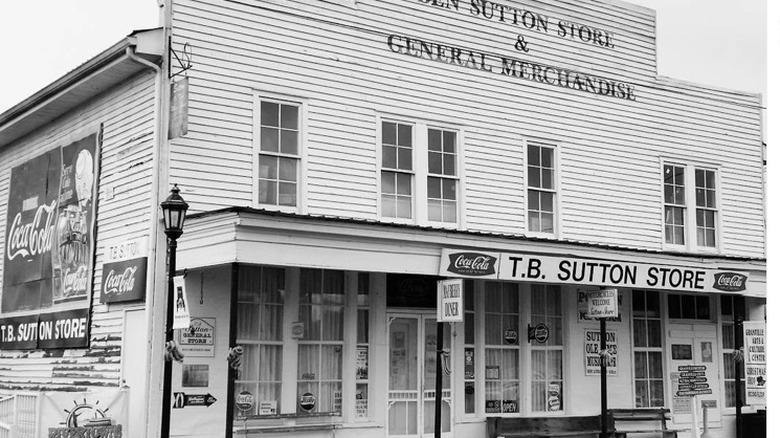 Granville black and white T.B Sutton Store