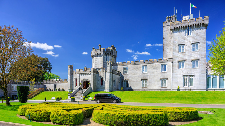 Exterior of Dromoland Castle in Ireland