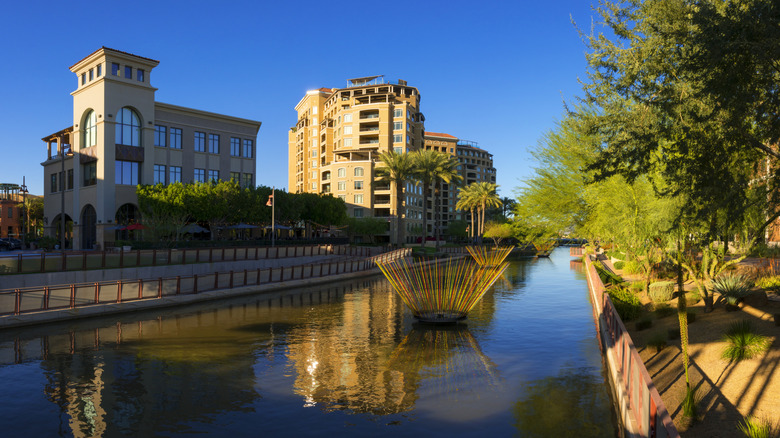 Canal in Scottsdale, Arizona