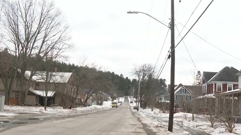 A street in Au Sable Forks