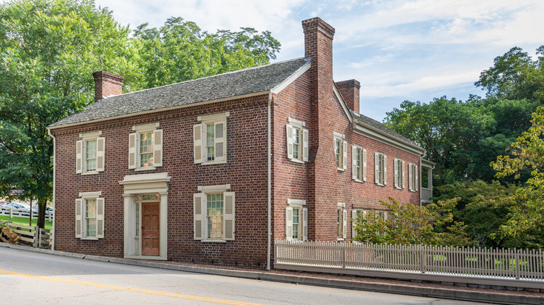 Home of former president Andrew Johnson in Greeneville, Tennessee