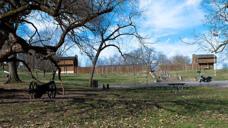 Harrodsburg State Park on a sunny day