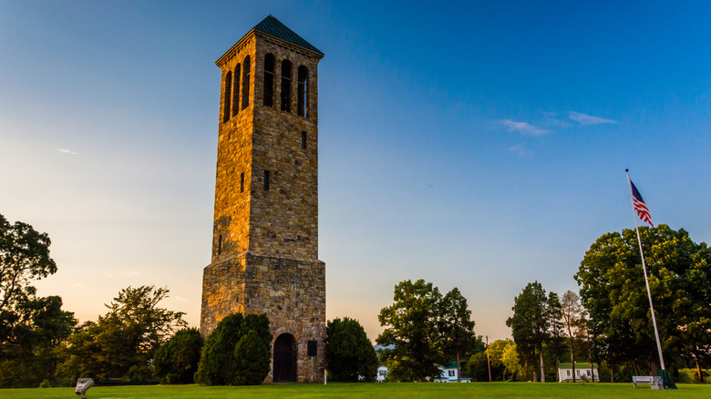 The singing tower in Luray, Virginia