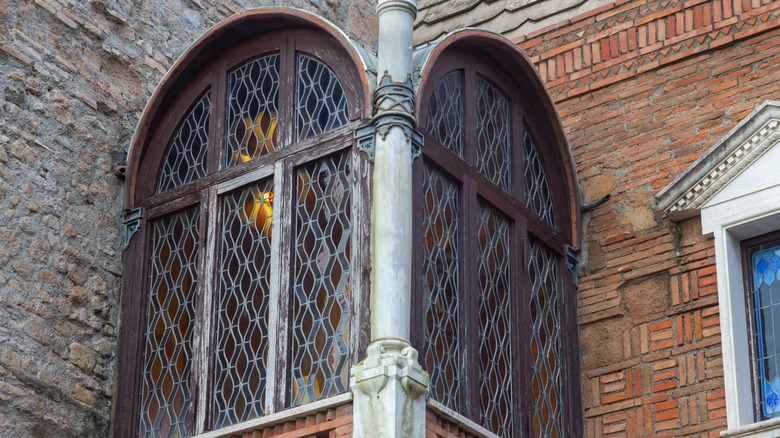 A window at Casina delle Civette