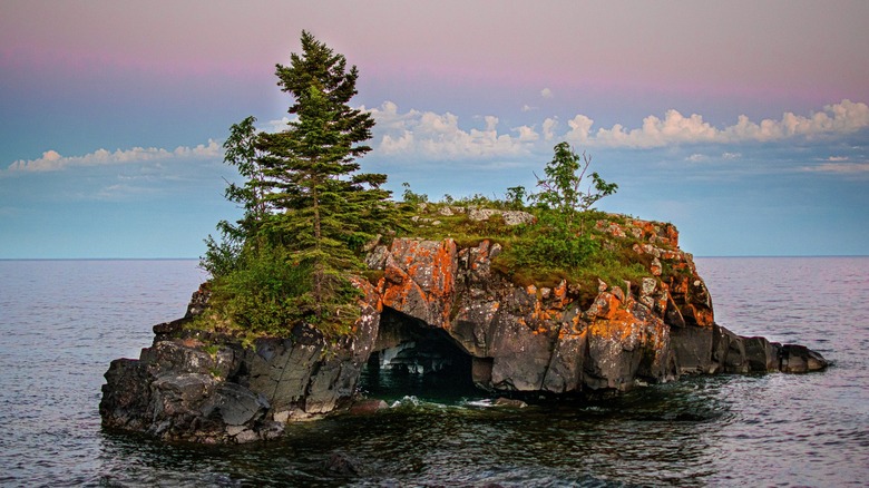 Hollow Rock in Grand Portage, MN