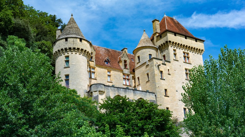 castle in La Roque-Gageac