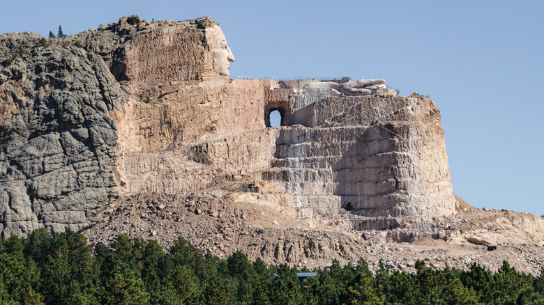 Crazy Horse Memorial in Black Hills