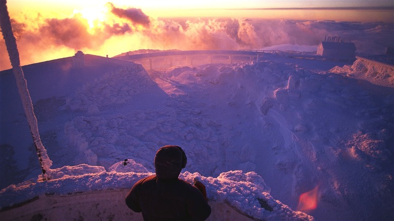 Mount Washington in view