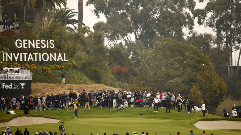 the Genesis Invitational at Riviera Country Club in California