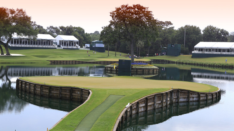 tpc sawgrass 17th hole island green