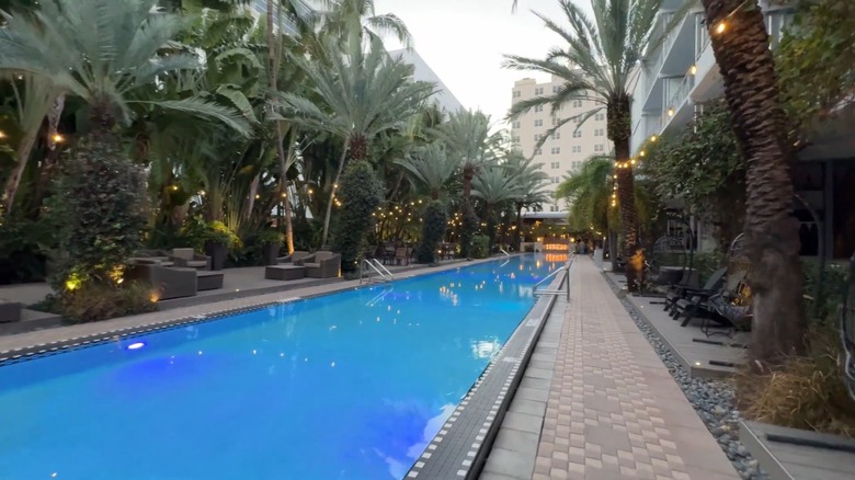 Pool at National Hotel, Miami