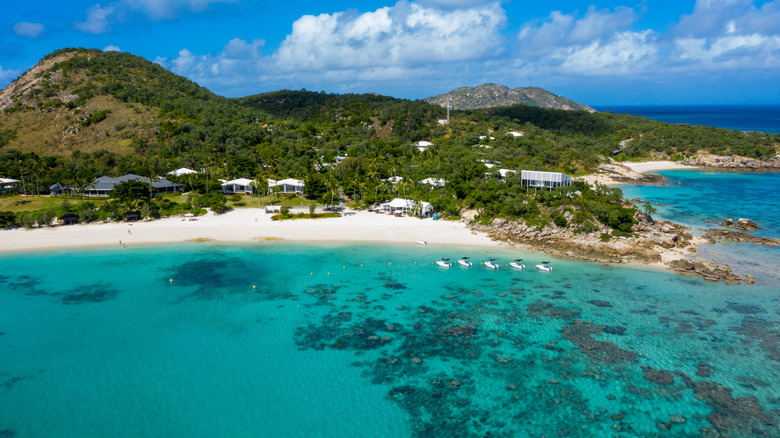 Coral reefs off Lizard Island