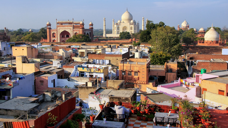 Agra's Taj Ganj neighborhood