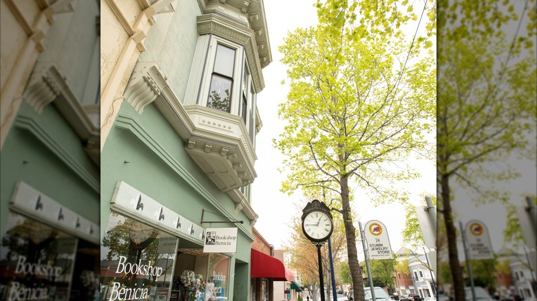 The exterior of Benicia Bookshop in downtown Benicia