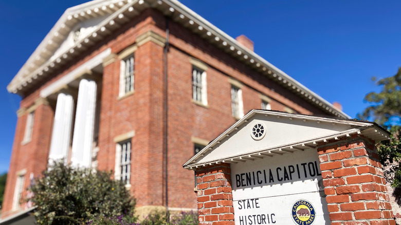 The former state capital building in Benicia