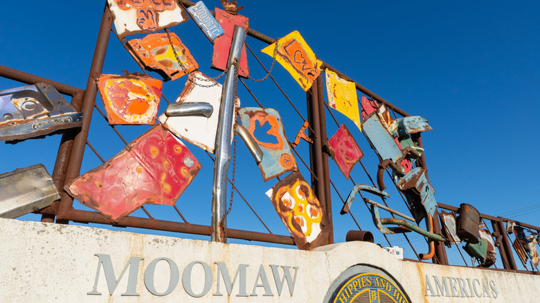 The "Hippie Memorial" in Arcola