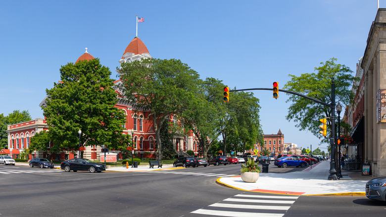 lake county court house and historic district in Crown Point, Indiana