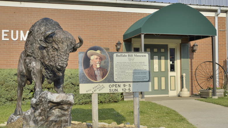 Exterior of the Buffalo Bill Museum, LeClaire, IA