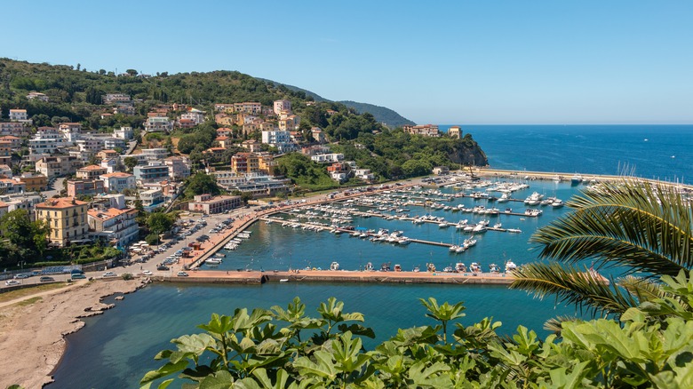 Port of Agropoli, in Cilento, Italy