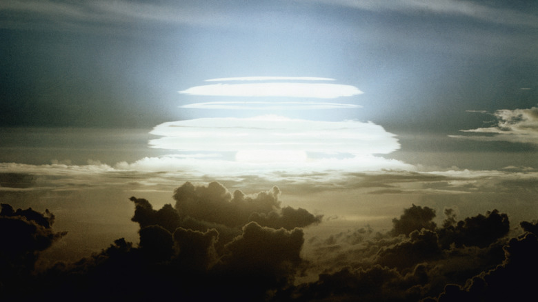 Nuclear explosion on Bikini Atoll