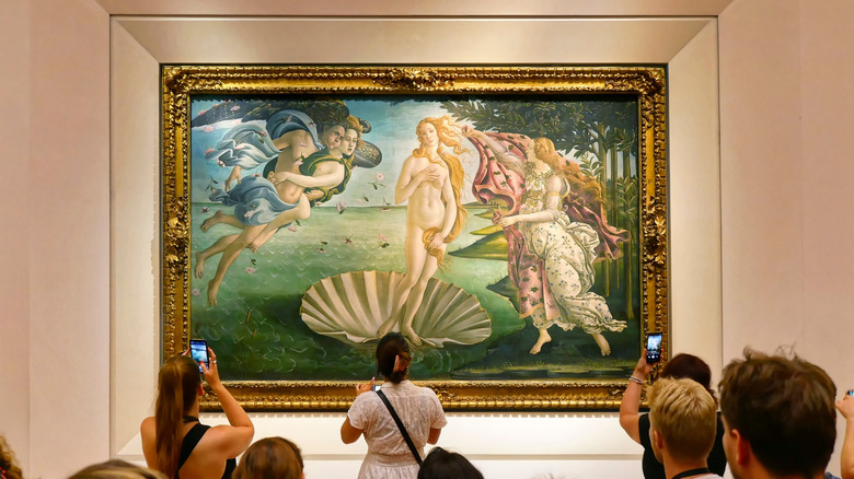 Birth of Venus Uffizi Gallery