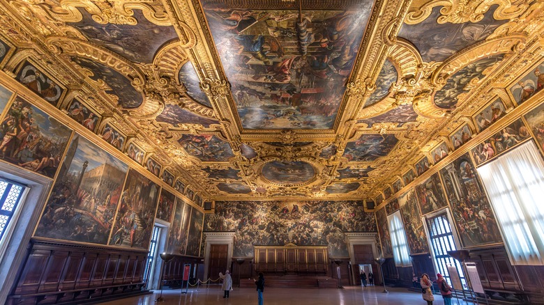 inside Palazzo Ducale, Venice