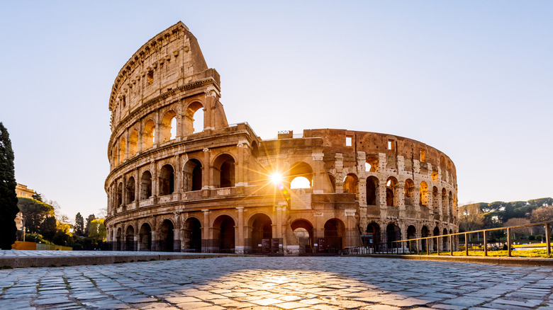 The Colosseum in Rome